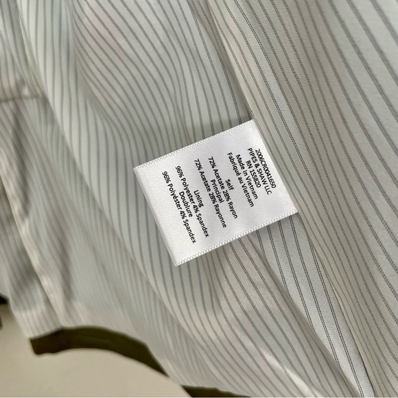 NEW VERONICA BEARD Myla Dickey Blazer Suit Olive Size 2 - Picture 11 of 16